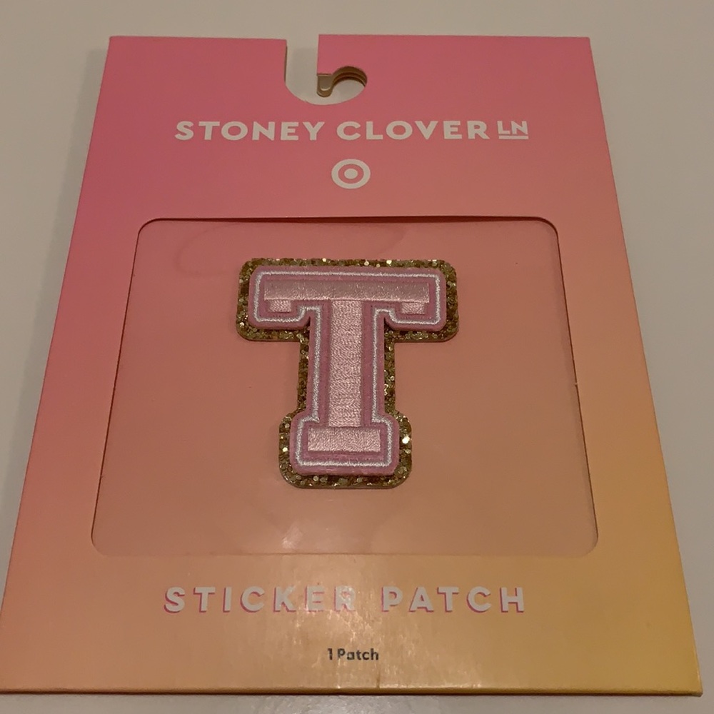 🎉ONE LEFT!!🎉 Stoney Clover Lane x Target Letter T Patch